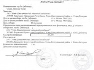 Сертификаты на сухую шпаклевочную смесь «Гипсовит-1»